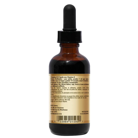 SOLGAR - Vitamine B12 liquide