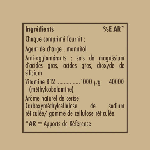 vitamine B-12 -Methylcobalamine 1000 mcg