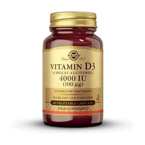 Solgar Vitamine D-3 4000 UI /100 µg