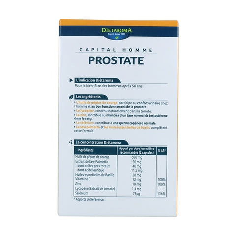 Capital homme - Prostate