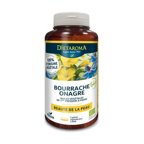 Huile de Bourrache/Onagre : Sublimez votre peau et soutenez votre bien-être féminin