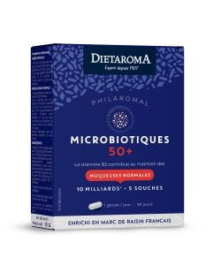 Microbiotiques 50 + Probiotique