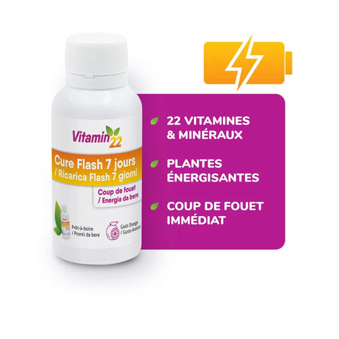 VITAMIN'22- CURE FLASH 7 JOURS