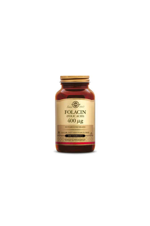 Folacin (Acide folique) 400 mcg