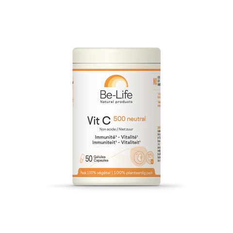 BE-LIFE - Vit C 500 Neutral -Idéal pour les moments de fatigue passagère.