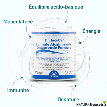 DR JACOB’S MEDICAL - Formule Alcalinisante Pur 200G