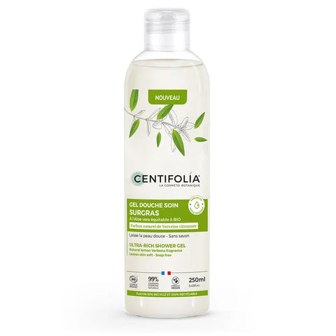 Centifolia Gel douche surgras parfum verveine citronnée 250ml