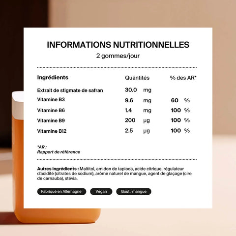 Naali Zen - Gommes au safran dès 4 ans (Anciennement Zenkids)