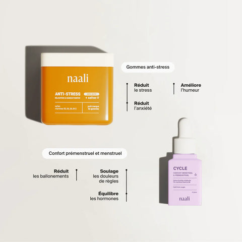 Naali - Pack Sérénité Menstruelle