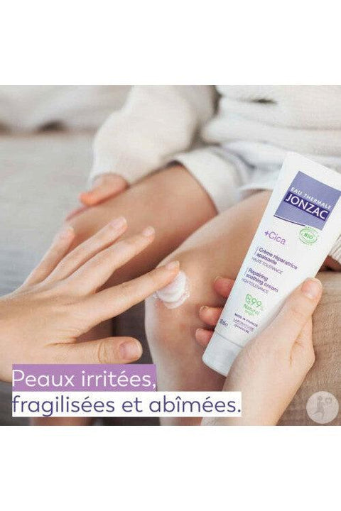 Jonzac +Cica Crème Réparatrice Apaisante Peaux Irritées/Fragilisées/Abîmées Bio 100ml