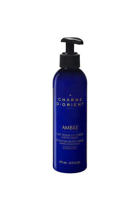 Laits corporels parfumés Ambre - Flacon pompe 195ml