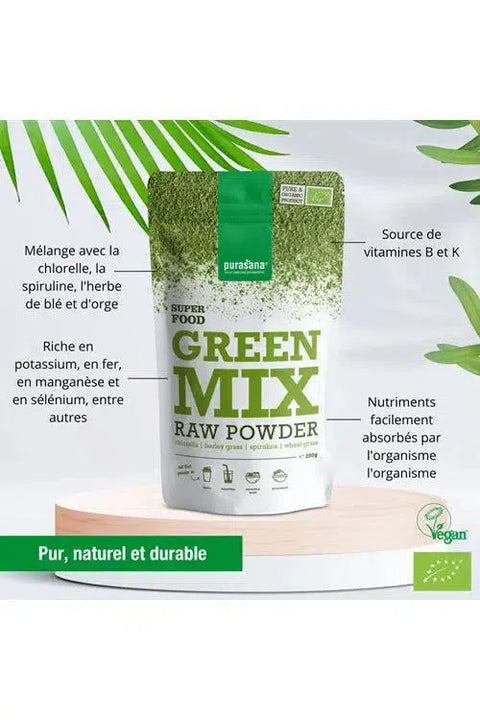 PURASANA - Green mix raw powder