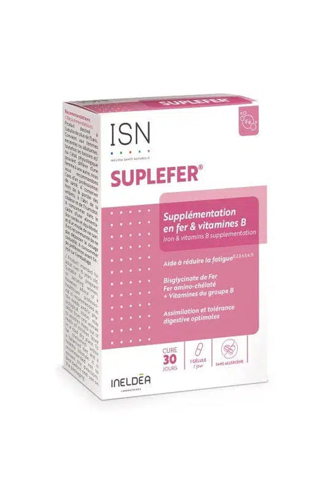 SUPLEFER® Supplémentation en Fer & Vitamines B