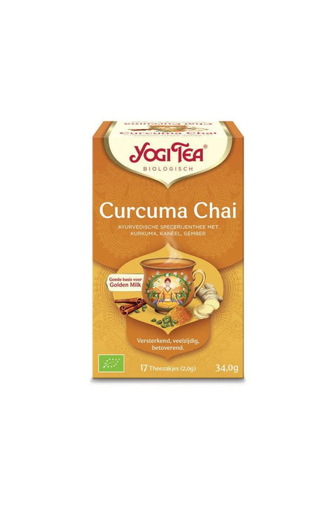 Yogi tea CHAI CURCUMA - 17 Inf