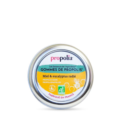 PROPOLIA -Gommes de Propolis, Miel & Eucalyptus