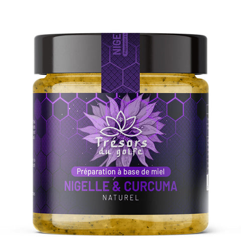 Miel Nigelle & Curcuma – Préparation Bien-Être