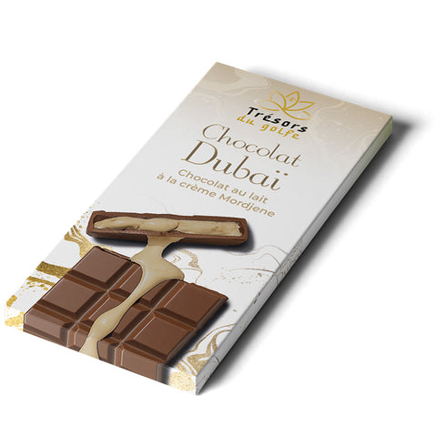 Chocolat au Lait Fourré Crème Mordjene aux Noisettes 200gr
